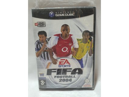 FIFA FOOTBALL 2004 NINTENDO GAMECUBE PAL - ORIGINÁL FÓLIA