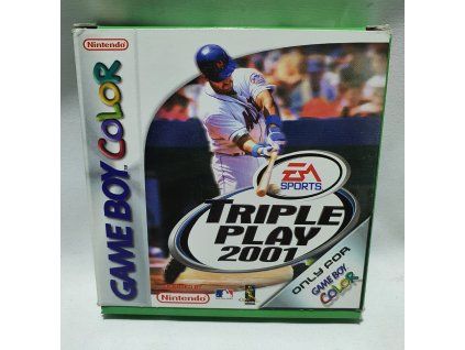 TRIPLE PLAY 2001 GAME BOY COLOR