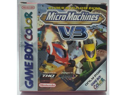 MICRO MACHINES V3 GAME BOY COLOR