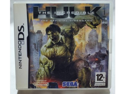 The Incredible Hulk The Official Videogame Nintendo DS