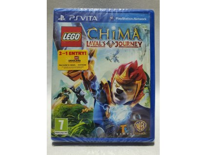 LEGO LEGENDS OF CHIMA LAVAL'S JOURNEY Playstation Vita ORIGINÁL FÓLIA