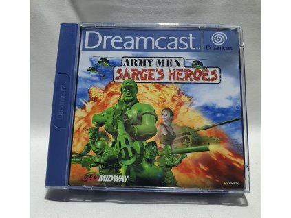DCS ARMY MEN SARGE´S HEROES SEGA DREAMCAST - BEZ FÓLIE