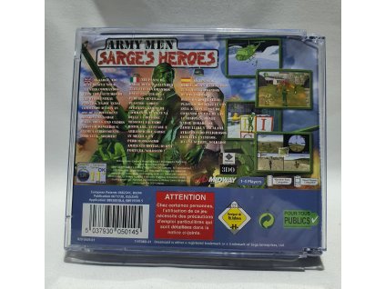 DCS ARMY MEN SARGE´S HEROES SEGA DREAMCAST ORIGINÁL FÓLIA
