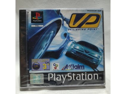 VANISHING POINT Playstation 1 PAL ORIGINÁL FÓLIA