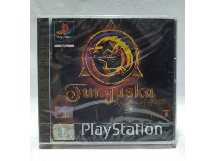TUNGUSKA LEGEND OF FAITH Playstation 1 PAL ORIGINÁL FÓLIA