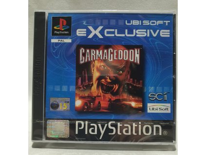 CARMAGEDDON Exclusive Playstation 1 PAL SLES-01960 ORIGINÁL FÓLIA