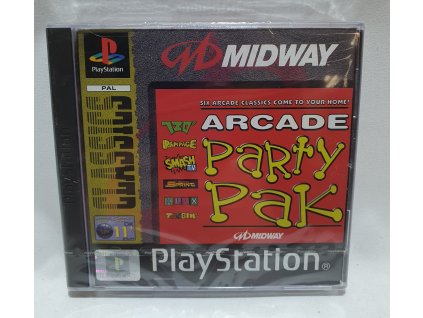 ARCADE PARTY PAK Playstation 1 PAL ORIGINÁL FÓLIA