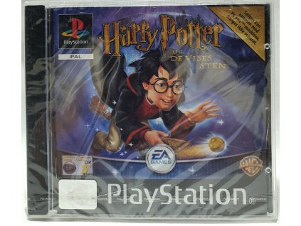 HARRY POTTER AND THE PHILOSOPHERS STONE Playstation 1 PAL SLES-03665 ORIGINÁL FÓLIA - DÁNSKY OBAL A MANUÁL