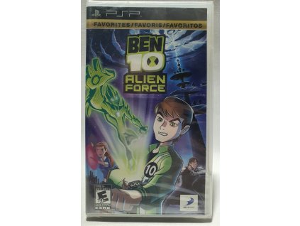 BEN 10 ALIEN FORCE Favorites Playstation Portable