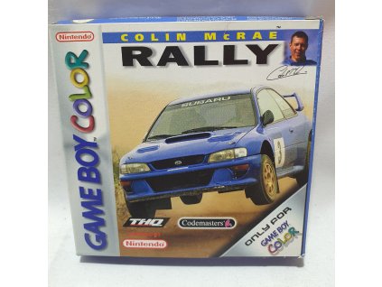 COLIN MC RAE RALLY  NINTENDO GAME BOY COLOR