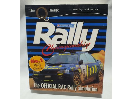 Network Q RAC Rally Championship PC MS-DOS VEĽKÁ KRABICA