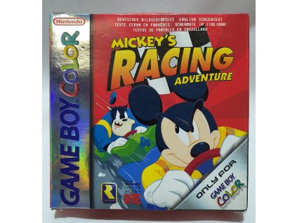 MICKEY´S RACING ADVENTURE NINTENDO GAME BOY COLOR