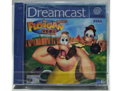 DCS FLOIGAN BROS EPISODE 1 SEGA DREAMCAST ORIGINÁL FÓLIA