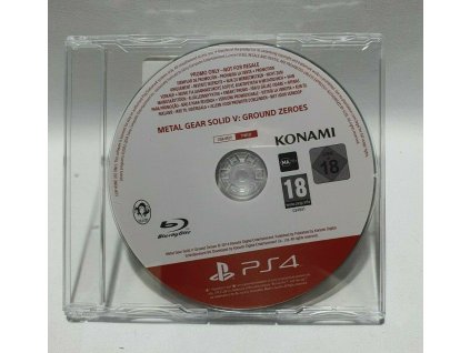 Metal Gear Solid V: Ground Zeroes PROMO PLNÁ HRA Playstation 4