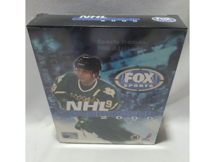 NHL CHAMPIONSHIP 2000 Fox Sports PC CD-ROM VEĽKÁ KRABICA