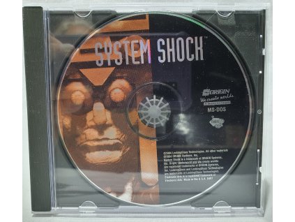 PC SYSTEM SHOCK PC CD-ROM PRE MS-DOS v jewel case obale