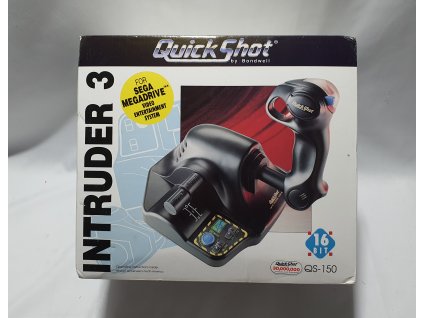 QUICKSHOT QS-150 INTRUDER 3 DELUXE DIGITAL JOYSTICK pre SEGA MEGA DRIVE (GENESIS)