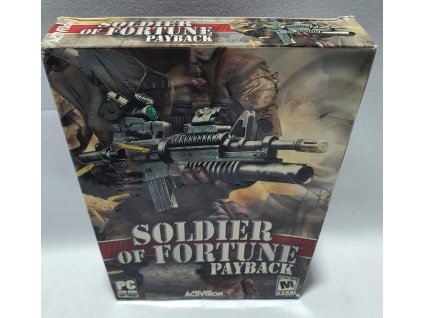 Soldier of Fortune Payback PC DVD-ROM Malá Krabica