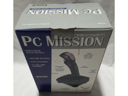 INTERACT SV-200 PC MISSION ANALÓGOVÝ JOYSTICK PRE IBM PC A KOMPATIBILNÉ