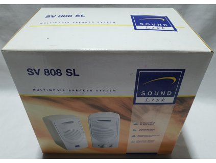INTERACT SV-808 SL SOUND LINK Multimedia Speaker System - retro reproduktory k PC 35 Watt