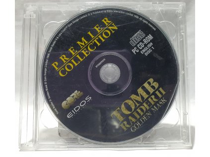 PC Tomb Raider II Golden Mask Premier Collection PC CD-ROM v jewel case obale