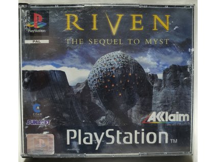RIVEN: THE SEQUEL TO MYST Playstation 1