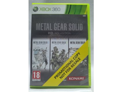 METAL GEAR SOLID HD COLLECTION PROMO PLNÁ HRA Xbox 360