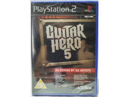 GUITAR HERO 5 Playstation 2 - originál fólia