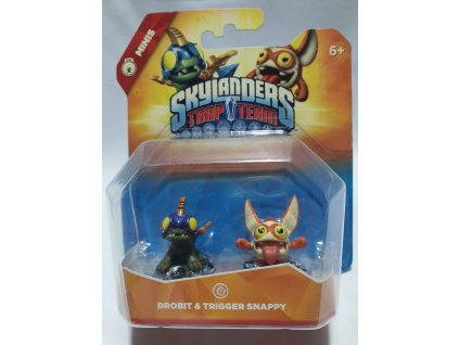 SKYLANDERS: TRAP TEAM DROBIT + TRIGGER SNAPPY DUO PACK FIGÚRKY