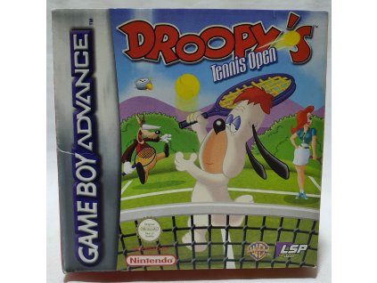 DROOPY'S TENNIS OPEN Game Boy Advance