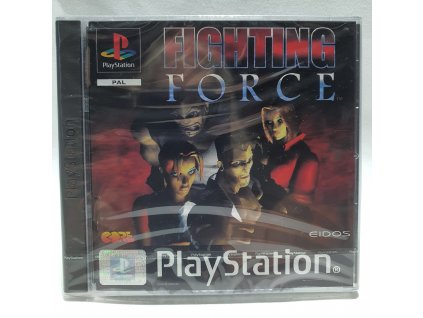 FIGHTING FORCE Playstation 1 PAL ORIGINÁL FÓLIA - MIERNE POŠKODENÝ INLAY