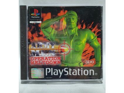 ARMY MEN OPERATION MELTDOWN Playstation 1