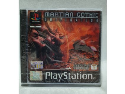 MARTIAN GOTHIC UNIFICATION Playstation 1 PAL SLES-01350 - originál fólia - poškodená fólia