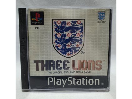 THREE LIONS THE OFFICIAL ENGLAND TEAM GAME Playstation 1