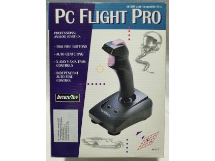 INTERACT SV-215 PC FLIGHT PRO ANALÓGOVÝ JOYSTICK PRE IBM PC A KOMPATIBILNÉ