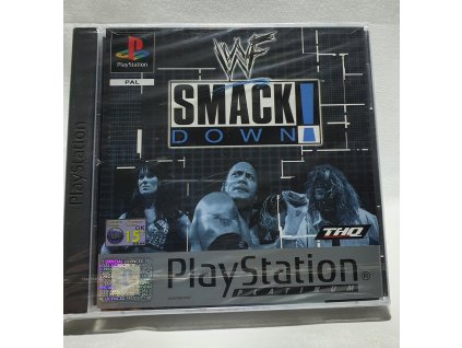 WWF SMACKDOWN! PLATINUM Playstation 1 PAL SLES-02619 ORIGINÁL FÓLIA - poškodená fólia