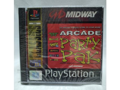 ARCADE PARTY PAK Classics Playstation 1 PAL SLES 02339 ORIGINÁL FÓLIA - POŠKODENÁ KRABIČKA