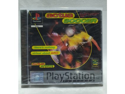 Actua Soccer Platinum Playstation 1 PAL SLES-00014 Originál fólia - poškodená