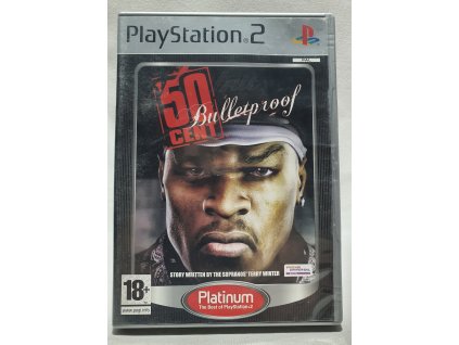 50 CENT BULLETPROOF Platinum ._ používaný kus  Playstation 2