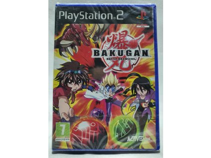 BAKUGAN BATTLE BRAWLERS Playstation 2 - ORIGINÁL FÓLIA - poškodená