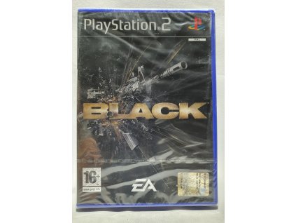 BLACK Playstation 2 - ORIGINÁL FÓLIA