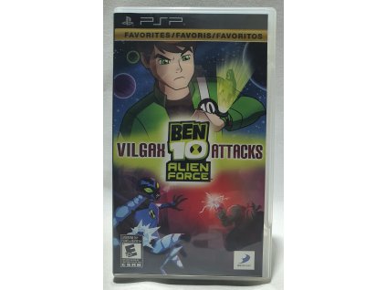 BEN 10 ALIEN FORCE VIGILAX ATTACKS Favorites Playstation Portable