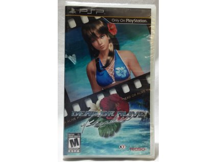 DEAD OR ALIVE PARADISE Playstation Portable - americká verzia