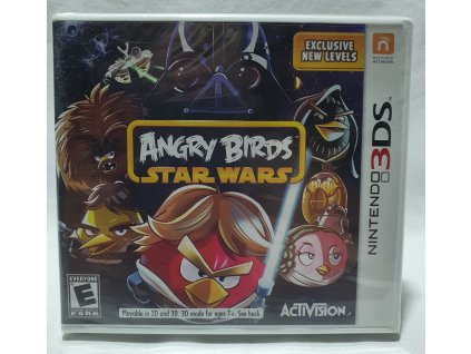 ANGRY BIRDS STAR WARS Nintendo 3DS originál fólia-poškodená