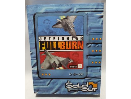 JETFIGHTER: FULLBURN PC CD-ROM MS DOS Soldout veľká krabica