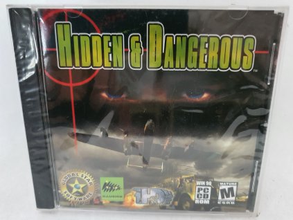 PC HIDDEN & DANGEROUS PC CD-ROM v jewel case obale