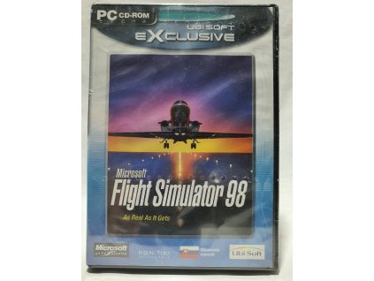 PC MICROSOFT FLIGHT SIMULATOR 98 EXCLUSIVE EDÍCIA PC CD-ROM