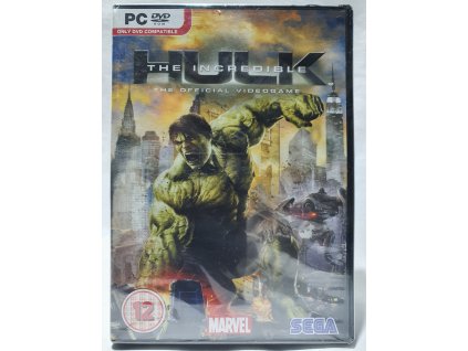 PC The Incredible Hulk The Official Videogame PC DVD-ROM