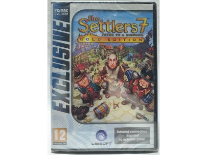 PC The SETTLERS 7 PATHS TO A KINGDOM GOLD EDITIONPC MAC DVD-ROM