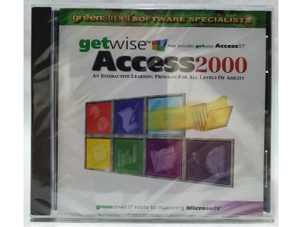 PC GETWISE MICROSOFT ACCESS 2000 AN INTERACTIVE LEARNING PROGRAM FOR ALL LEVELS OF ABILITY PC CD-ROM v jewel case obale